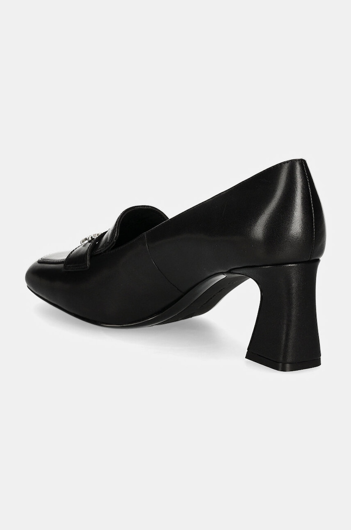 Obuwie Karl Lagerfeld czółenka skórzane BEATA KL31414.00S czarny