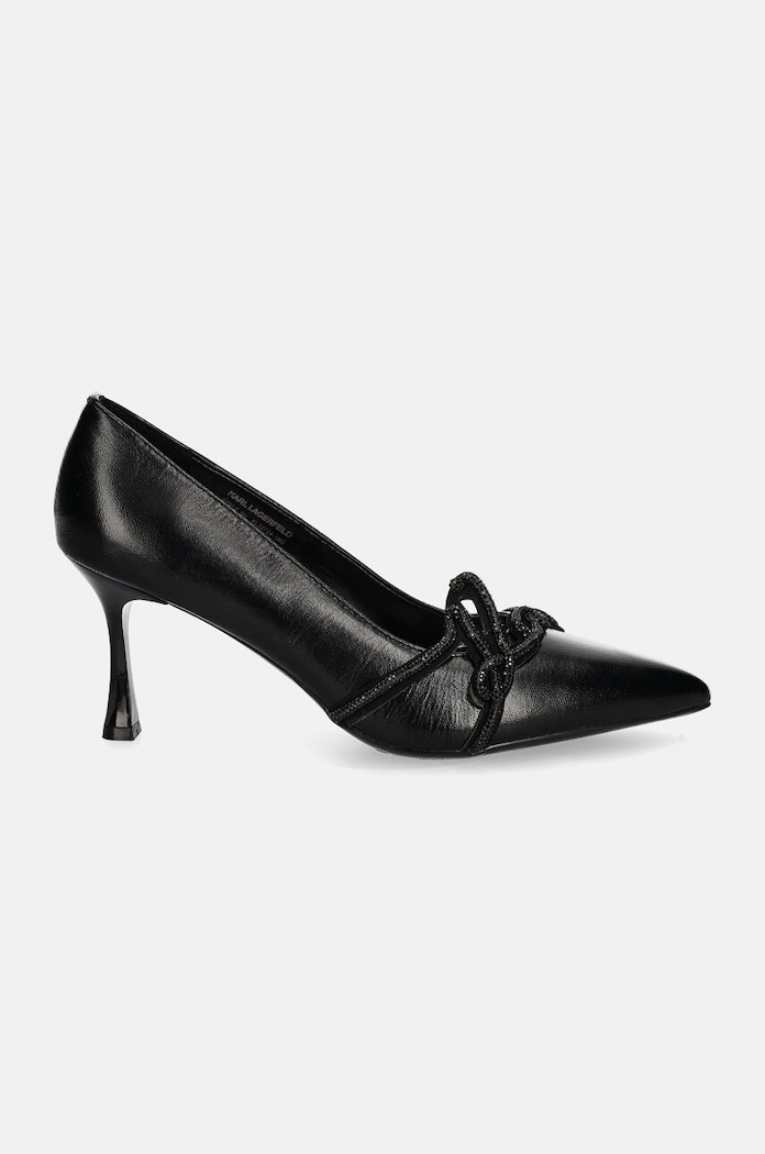 Karl Lagerfeld szpilki SIENNA KL32724.1M0 czarny NC24