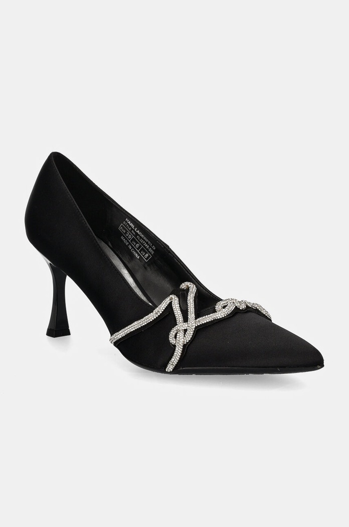 Lodičky Karl Lagerfeld SIENNA jehličkový černá KL32724S.S0S