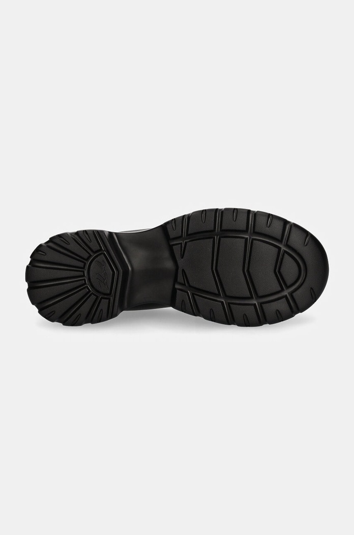 Kožené mokasíny Karl Lagerfeld PHOENIX KL42111.00S černá