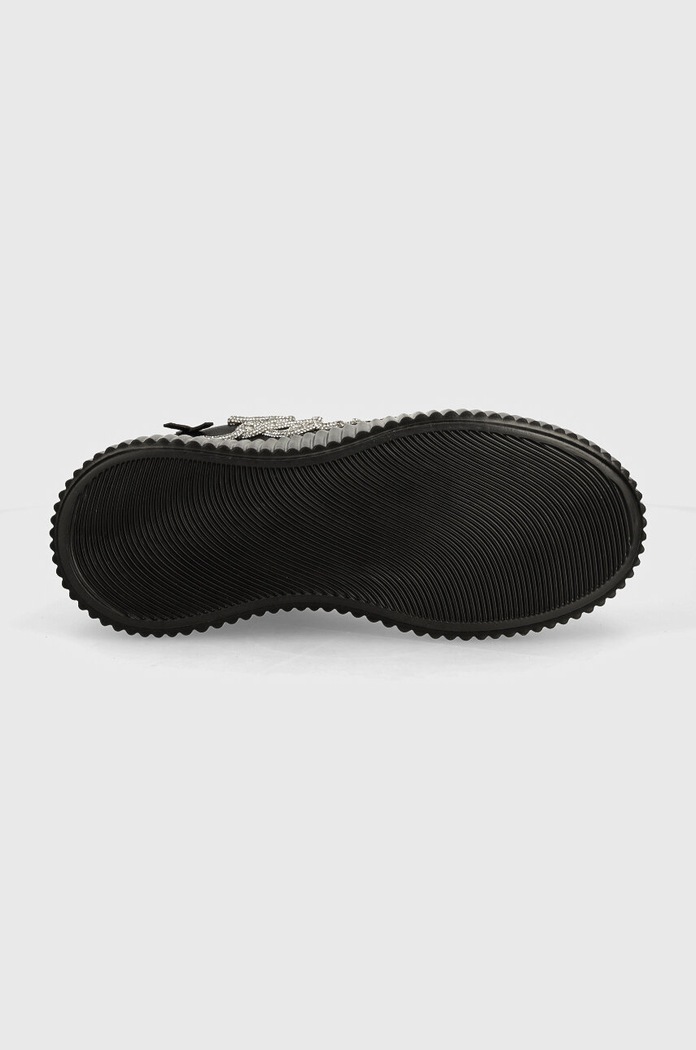 Kožené tenisky Karl Lagerfeld KREEPER KL42372G.00X černá