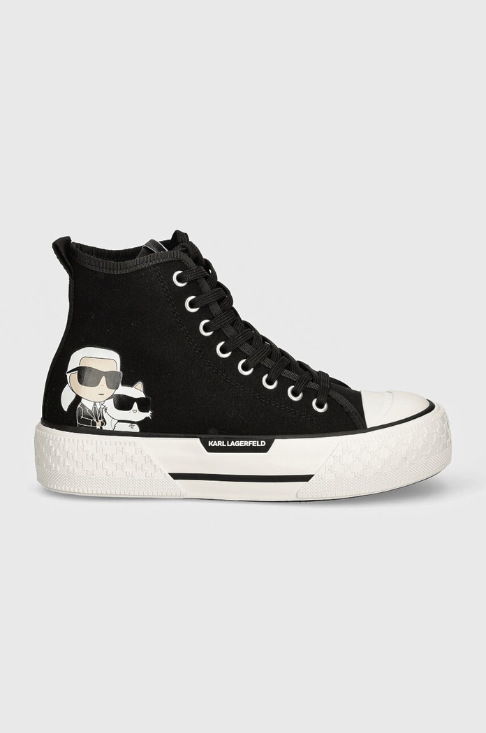 Kecky Karl Lagerfeld KAMPUS MAX III KL60644T.900 černá AW24