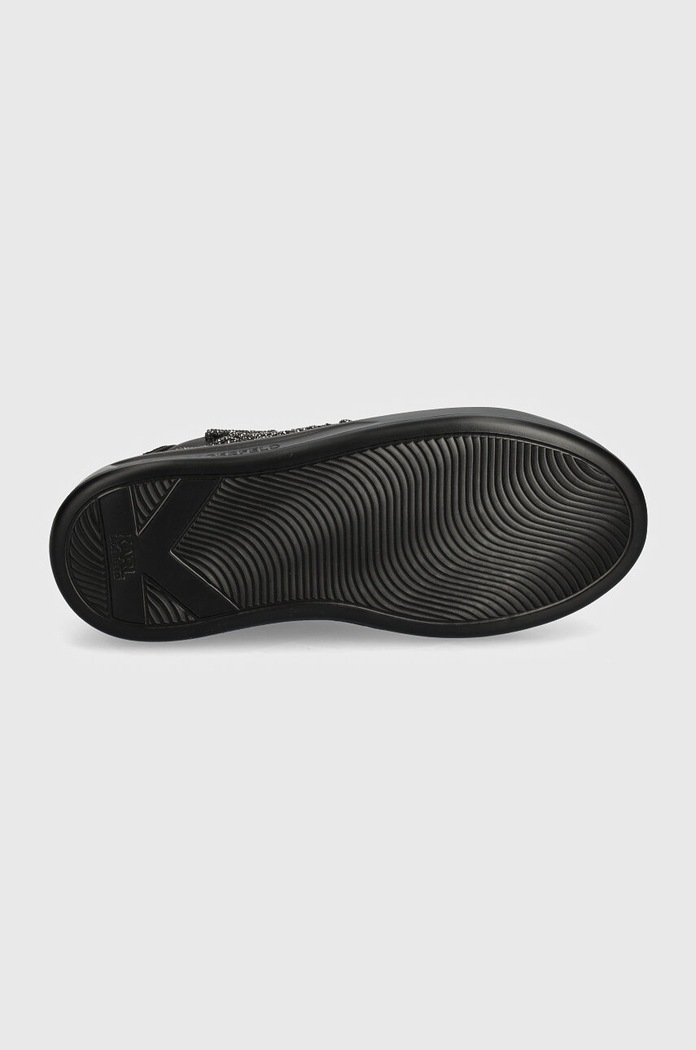 Kožené tenisky Karl Lagerfeld KAPRI KL62510G.00X černá
