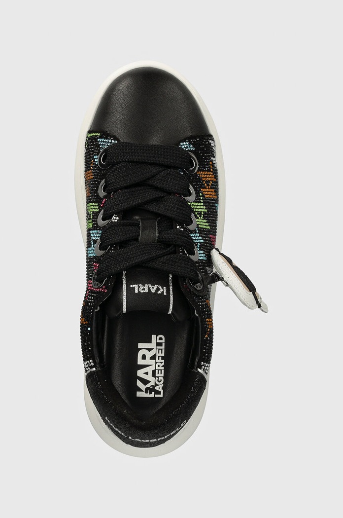 Karl Lagerfeld sneakersy KAPRI czarny KL62576M.G0M