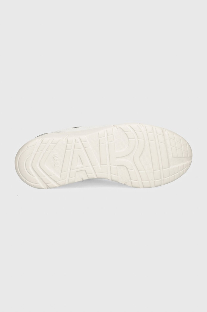 Kožené tenisky Karl Lagerfeld SERGER KL63620.41S bílá