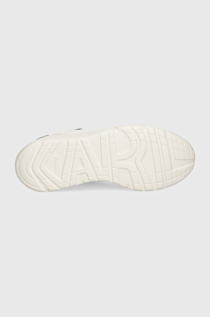 Kožené tenisky Karl Lagerfeld SERGER KL63620.41S bílá