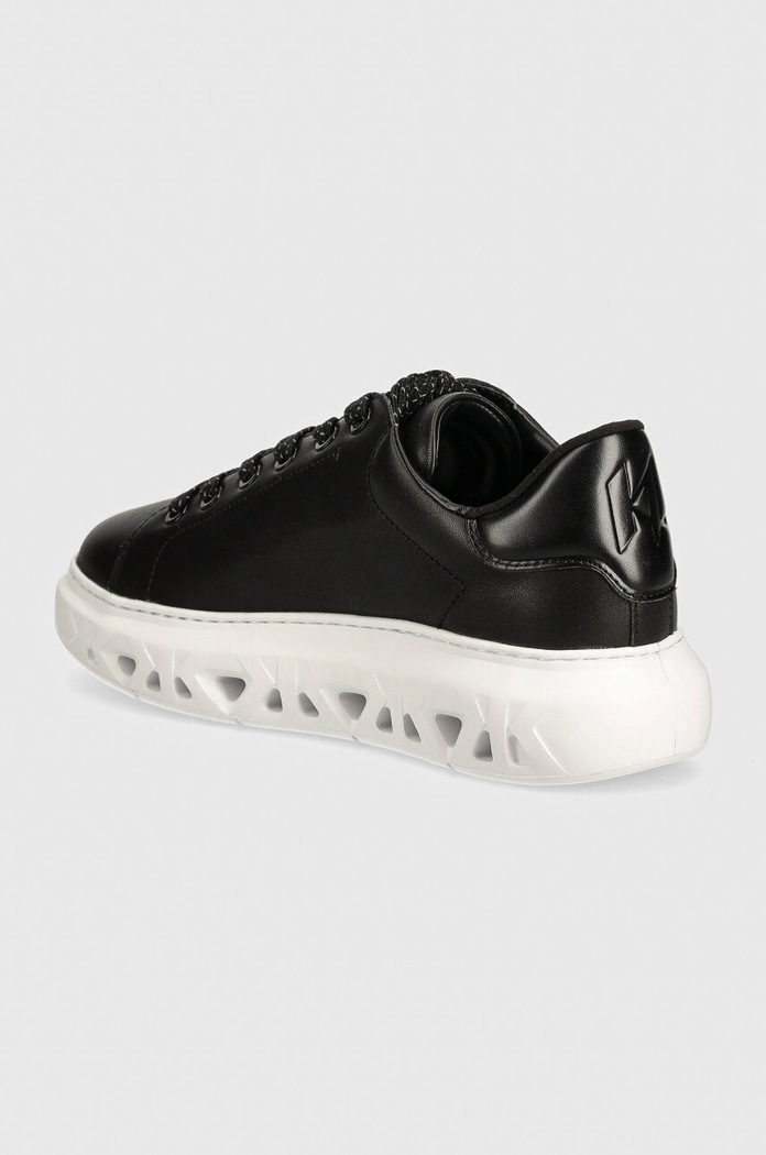 Obuwie Karl Lagerfeld sneakersy skórzane KAPRI KITE KL64519.000 czarny