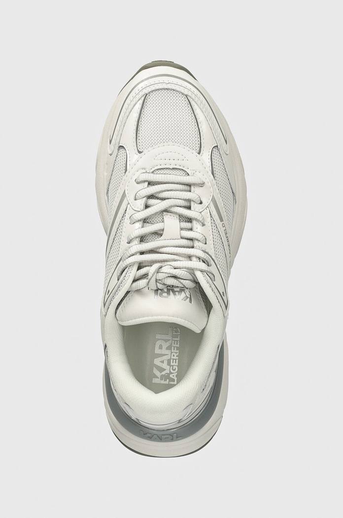 Karl Lagerfeld sneakersy skórzane KOMET biały KL65624.41S