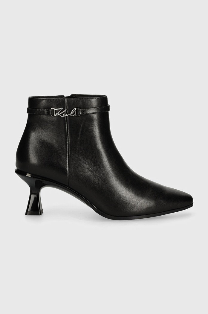 Μποτάκια Karl Lagerfeld PANACHE KL30854.000 μαύρο AW24