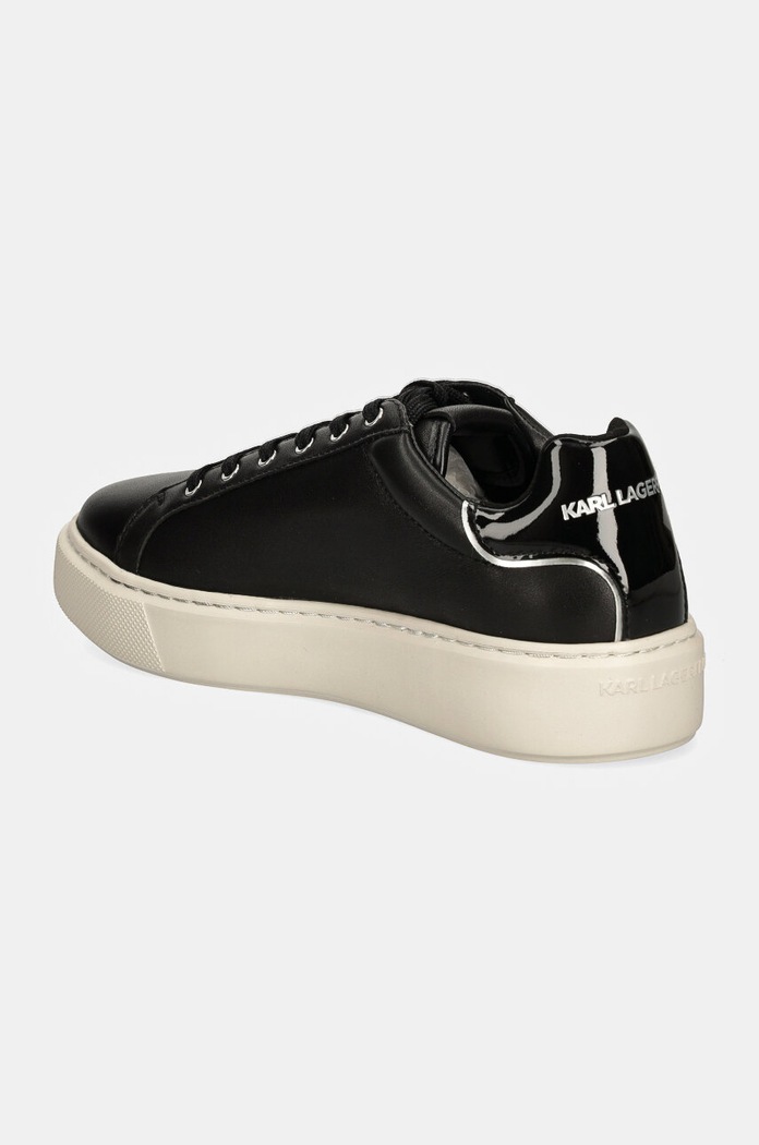 Încălțăminte Karl Lagerfeld sneakers din piele MAXI KUP KL62212.000 negru