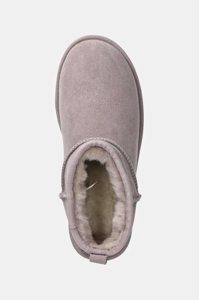 Semišové sněhule UGG Classic Ultra Mini fialová 1116109.PSK