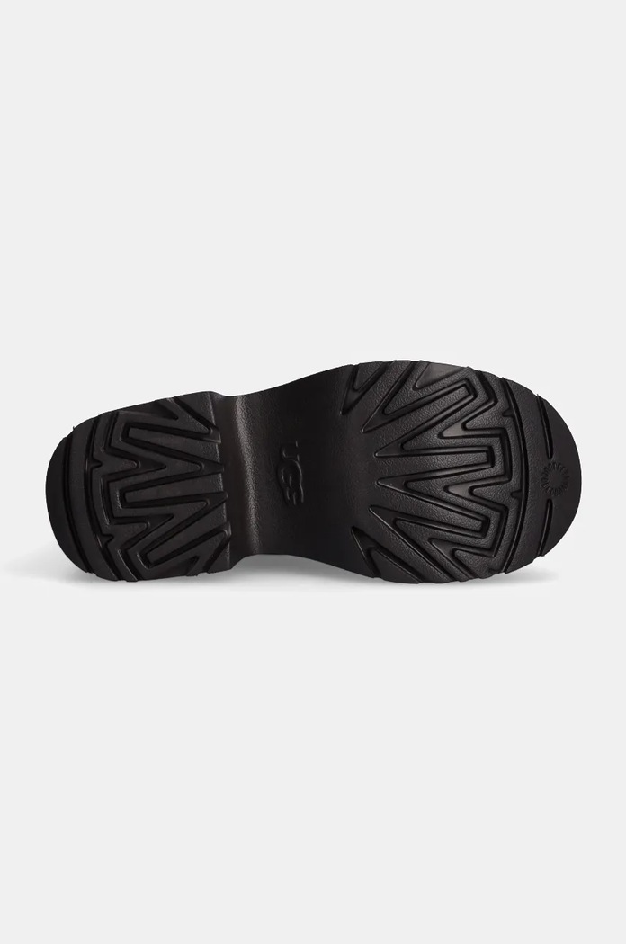 UGG botki zamszowe Classic Twin Seam New Heights 1158313.BLK czarny