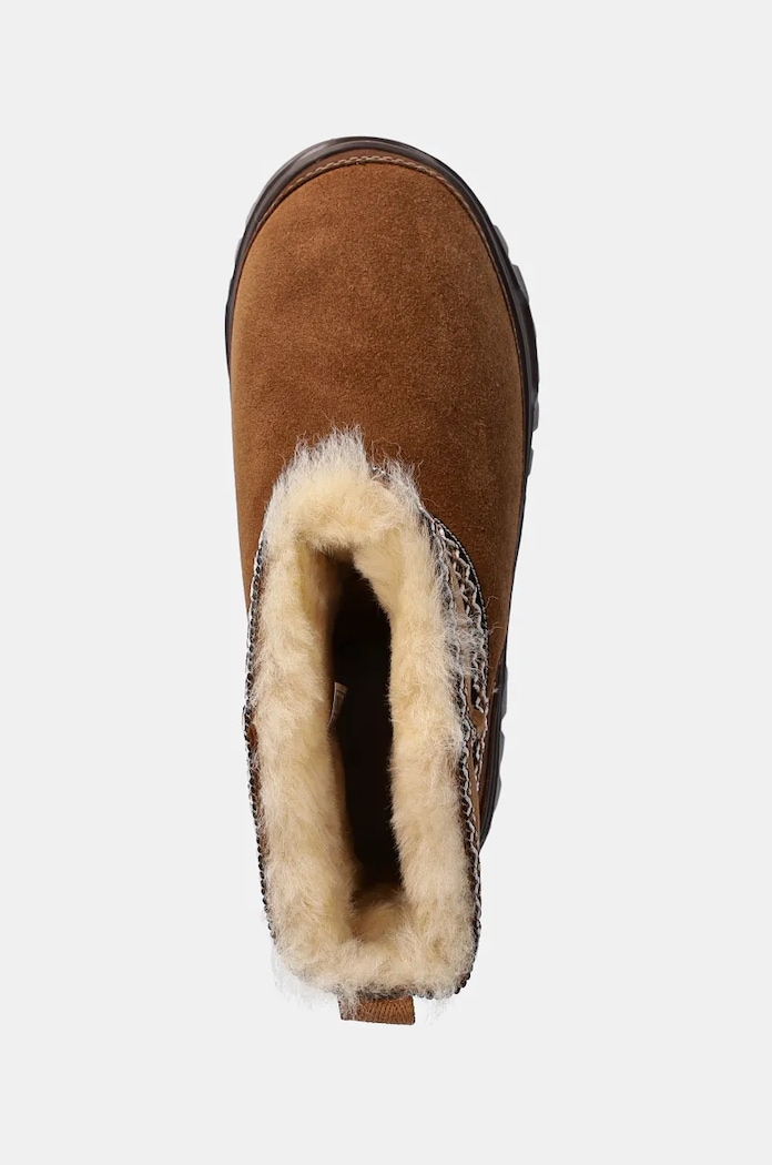 UGG śniegowce zamszowe Classic Mini Trailgazer brązowy 1158322.CHE