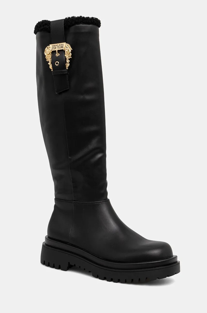 Μπότες Versace Jeans Couture Drew 77VA3S65.ZS865.899 μαύρο AW24