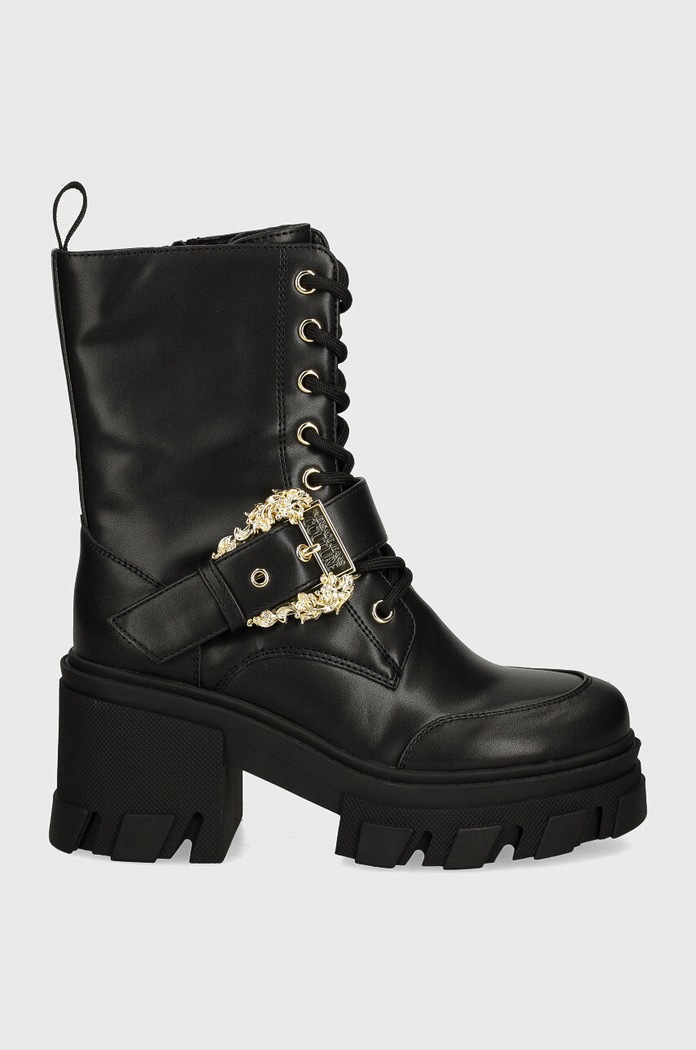 Nízké kozačky Versace Jeans Couture Sophie 77VA3S86.71570.899 černá AW24
