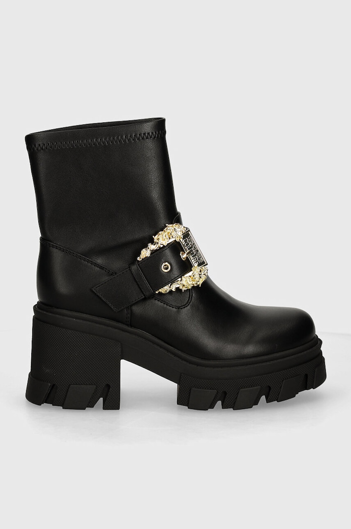 Členkové topánky Versace Jeans Couture Sophie 77VA3S80.71570.899 čierna AW24
