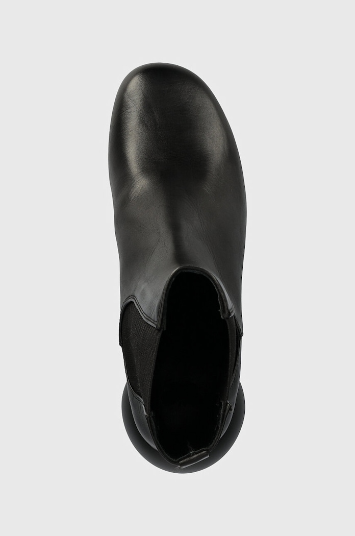 Weekend Max Mara sztyblety skórzane ESTE czarny 2425796014600.BLACK