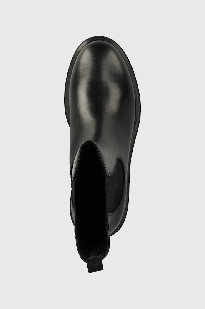 Weekend Max Mara stivaletti chelsea in pelle LIVREA nero 2425796034600.BLACK