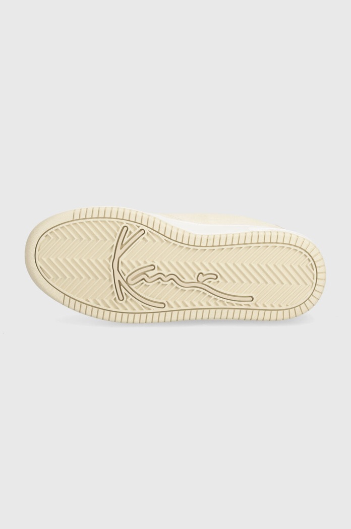 Karl Kani sneakersy zamszowe 89 Logo PRM 1184043 beżowy