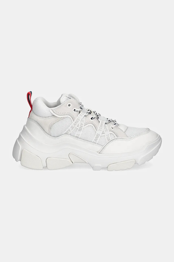 Sneakers boty Tommy Jeans TJW HYBRID RUNNER EN0EN02619 bílá NC24