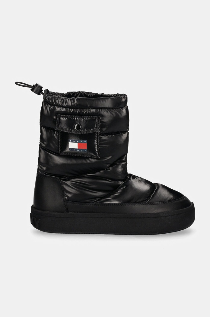 Snehule Tommy Jeans TJW WINTER FEMININE BOOT EN0EN02642 čierna NC24