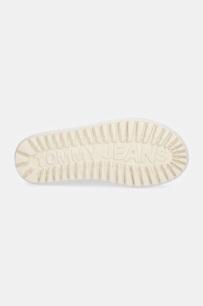 Tommy Jeans cizme de iarna TJW PADDED FLAT BOOT WL EN0EN02725 alb