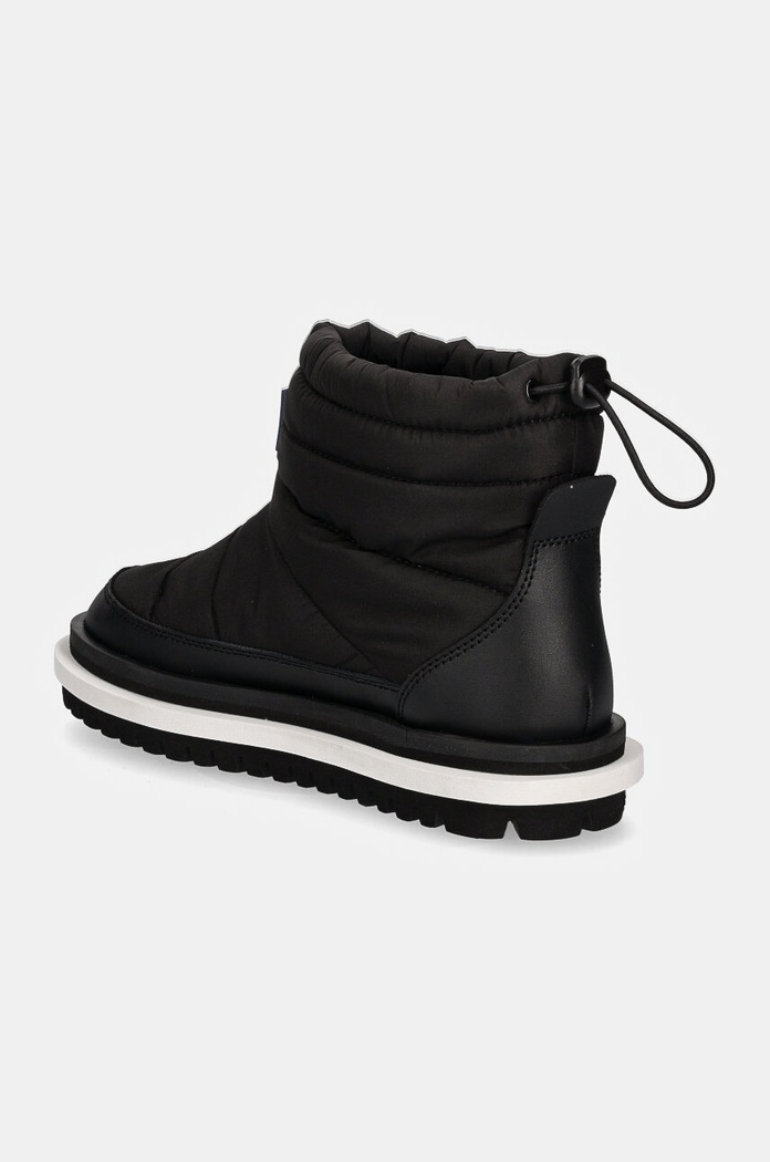 Obuv Snehule Tommy Jeans TJW PADDED FLAT BOOT WL EN0EN02725 čierna