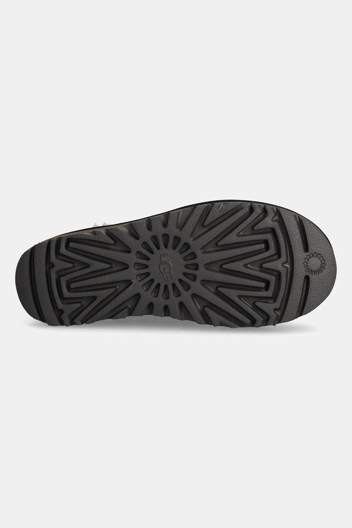 Semišové sněhule UGG Classic Mini Atherson 1158281.BLK černá
