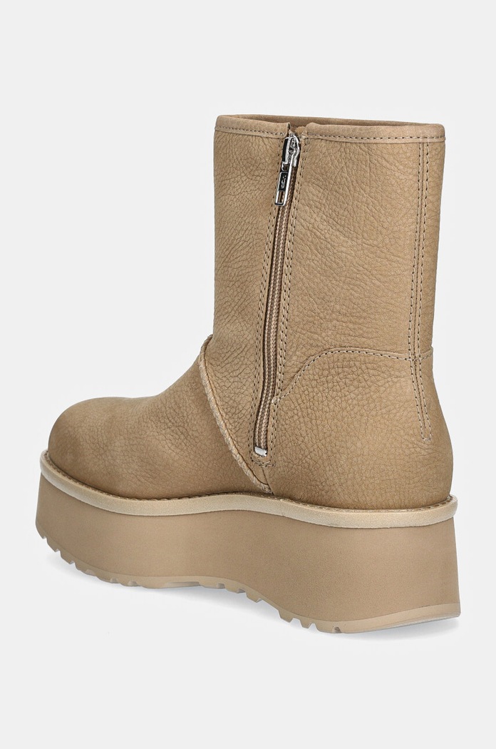 Obuv Kožené členkové topánky UGG Cityfunc Mid 1163030.MDSD béžová