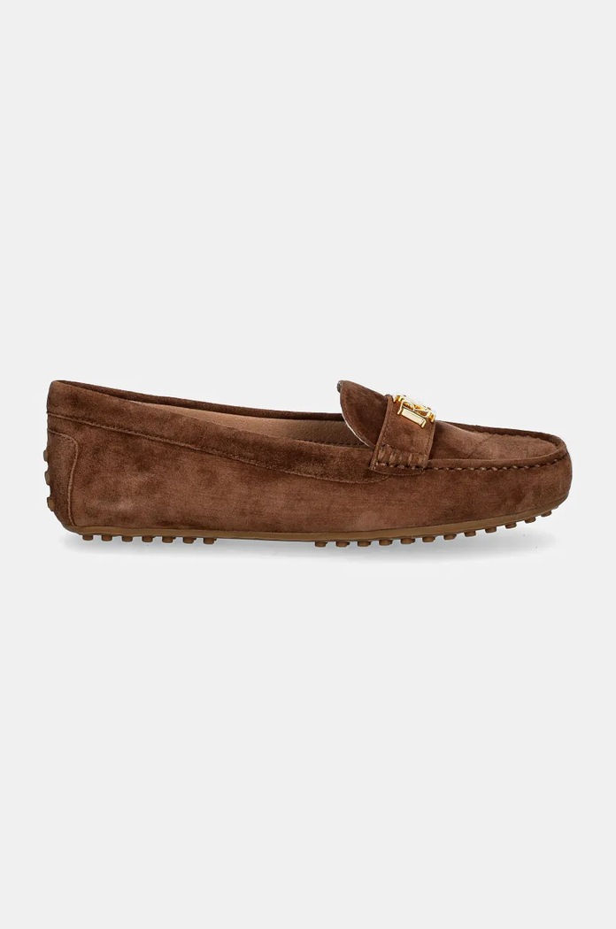 Semišové mokasíny Lauren Ralph Lauren Barnsbury 802821629022.200 hnědá SS25