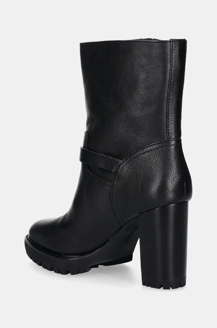 Obutev Usnjeni gležnarji Lauren Ralph Lauren Lyvia 802937819001.001 črna