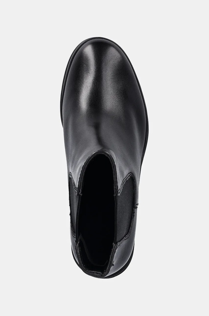 Kožne gležnjače Lauren Ralph Lauren Cailie crna 802937825001.001