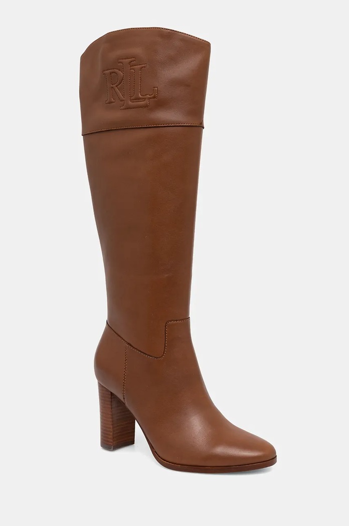 Čizme Lauren Ralph Lauren Page II 802945686002.270 smeđa AW24