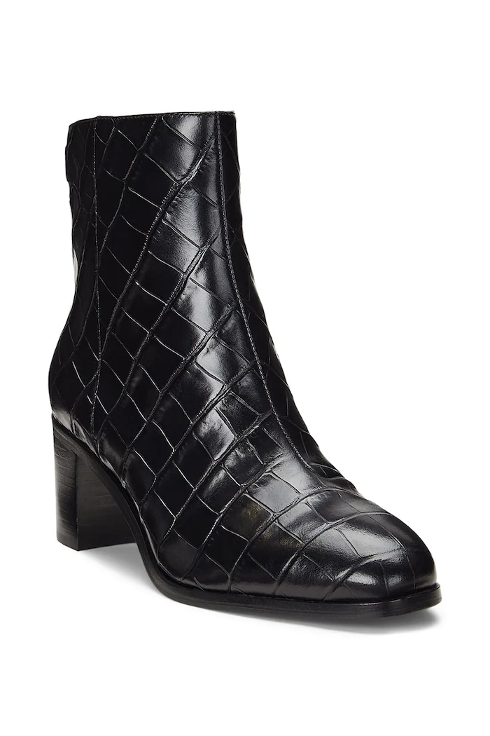 Шкіряні черевики Lauren Ralph Lauren Cassie 802951301001.001 чорний AW24