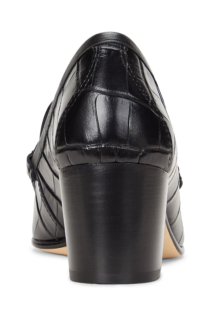 Lauren Ralph Lauren bőr flip-flop Winslet fekete 802951357001.001