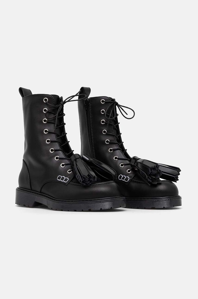 Παπούτσια Μποτάκια JW Anderson Tassel ANW43001A.999 μαύρο