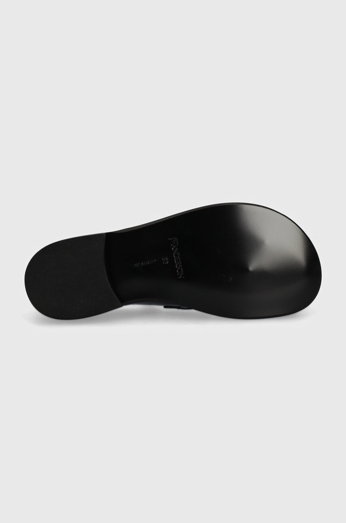 Kožne mokasinke JW Anderson Tassel ANW43002A.999 crna