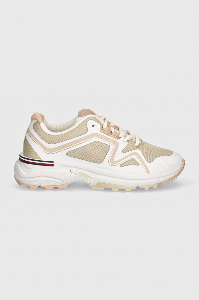Tommy Hilfiger sneakersy WOMENS TRAIL RUNNER FW0FW08202 beżowy NC24