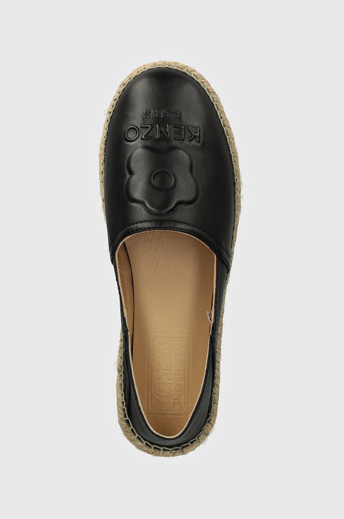 Kenzo leather espadrille sandals Boke Flower 2.0 black FE52ES021L78.99