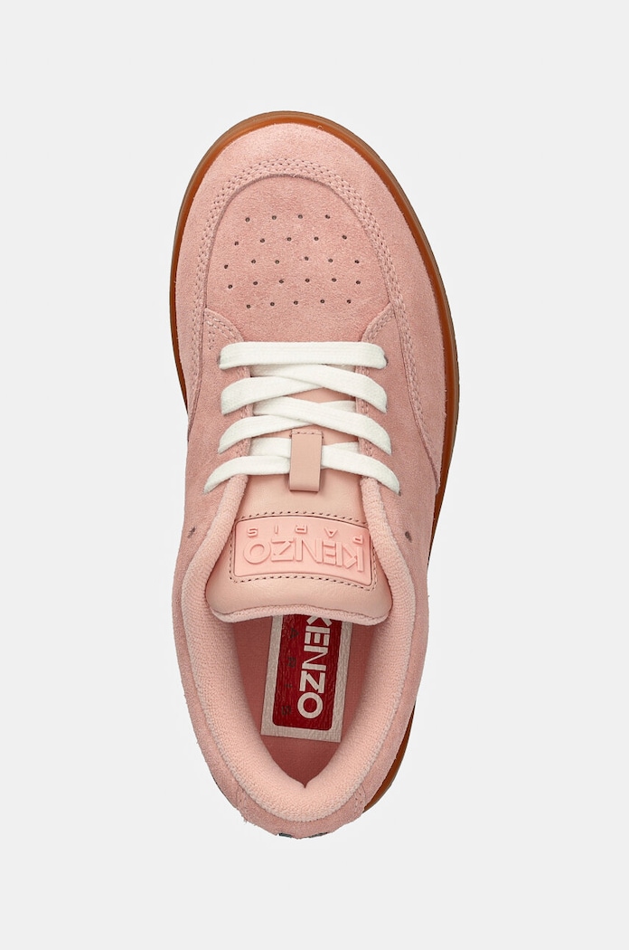 Semišové tenisky Kenzo Dome Low Top Sneakers růžová FD62SN061L56.34
