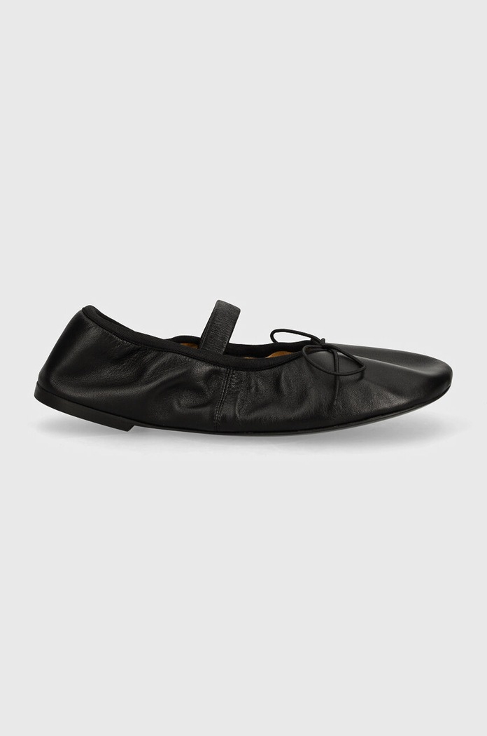 Kožené baleríny Proenza Schouler Glove Mary Jane PS41260A.999 černá AW24