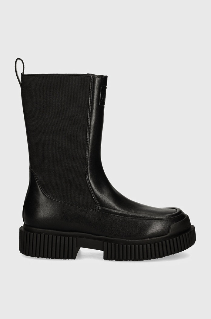 Armani Exchange stivaletti chelsea in pelle XDN033.XV875.00002 nero NC24