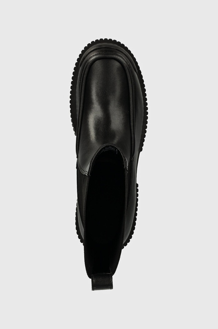 Armani Exchange stivaletti chelsea in pelle nero XDN033.XV875.00002