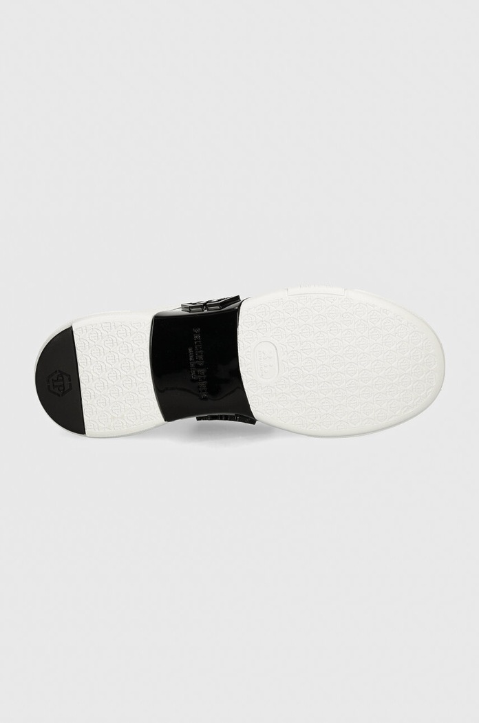Philipp Plein bőr sportcipő Hexagon Phantom Kicks USC0565.PLE025N.01 fehér