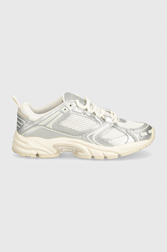 Tommy Jeans sneakersy TJW ARCHIVE RETRO RUNNER EN0EN02673 srebrny AW24