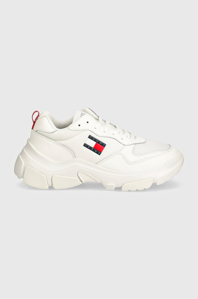 Sneakers boty Tommy Jeans TJW LIGHTWEIGHT HYBRID RUNNER EN0EN02580 bílá AW24