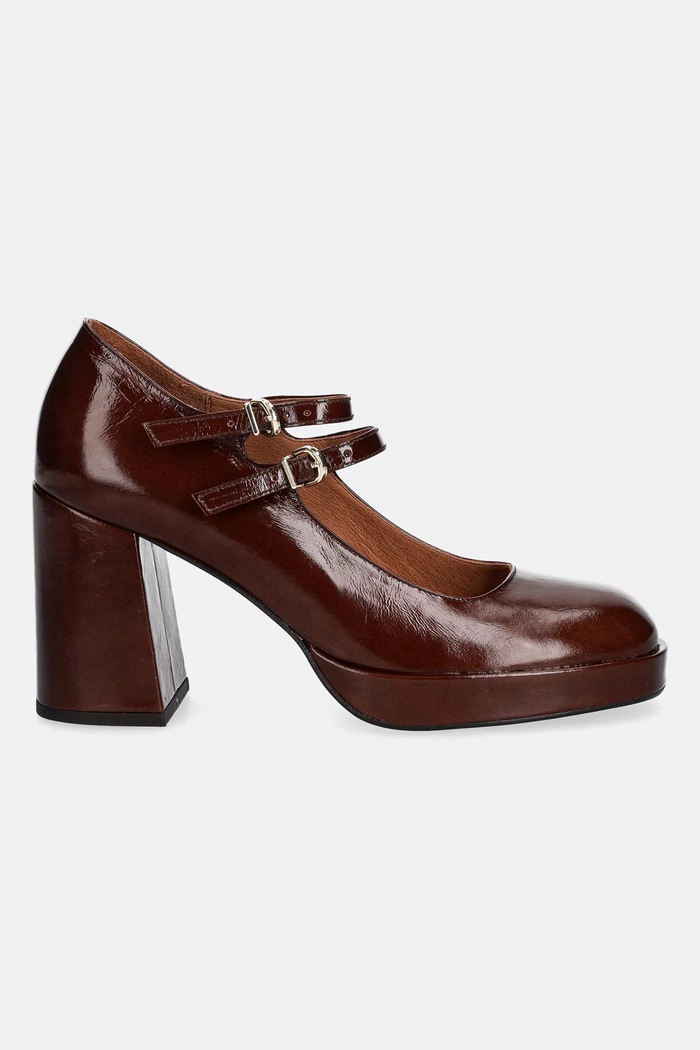 Jonak pantofi de piele VERITE 3200422 maro AW25