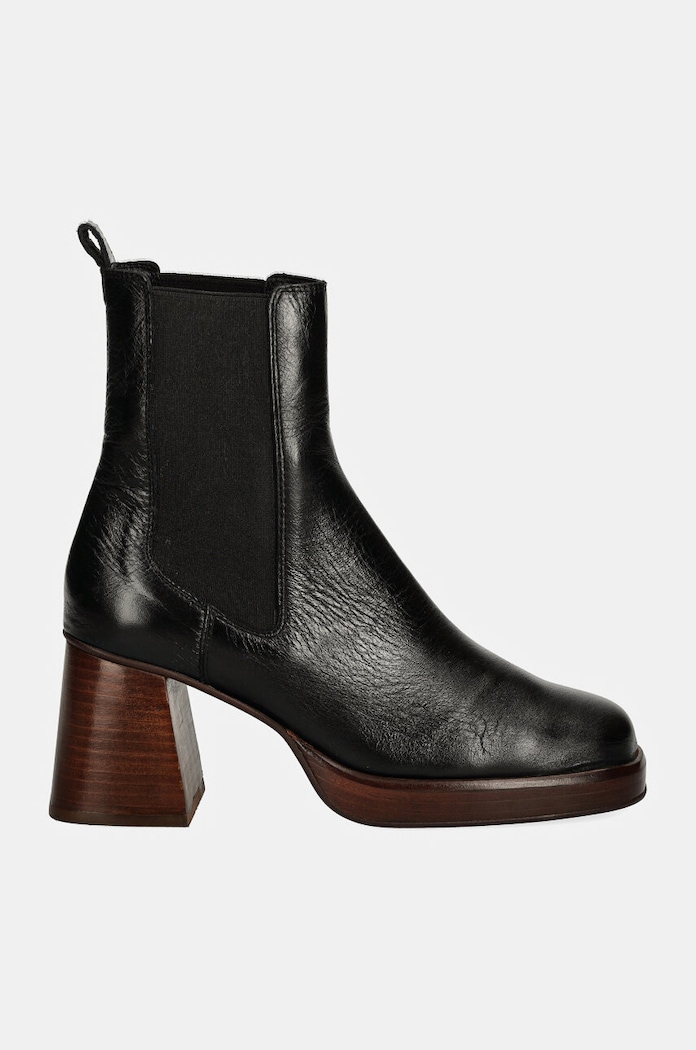 Kožené kotníkové boty Jonak BECCA 3500040 černá AW24
