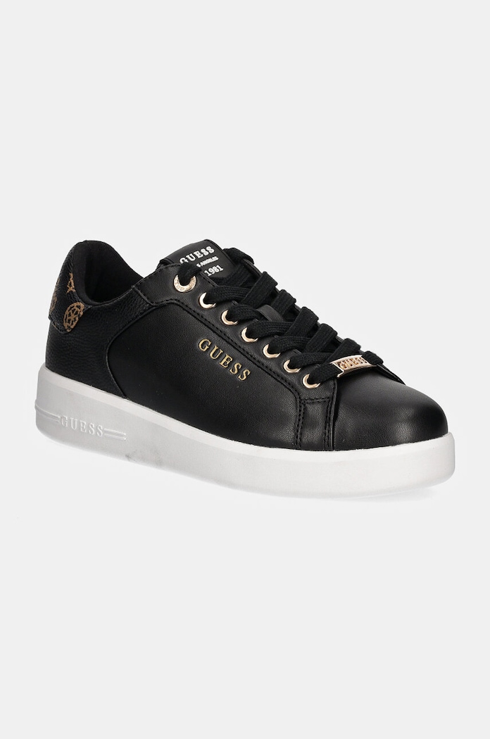 Маратонки Guess ROKI2 платформа черен FLFRO2.FAL12.BLACK