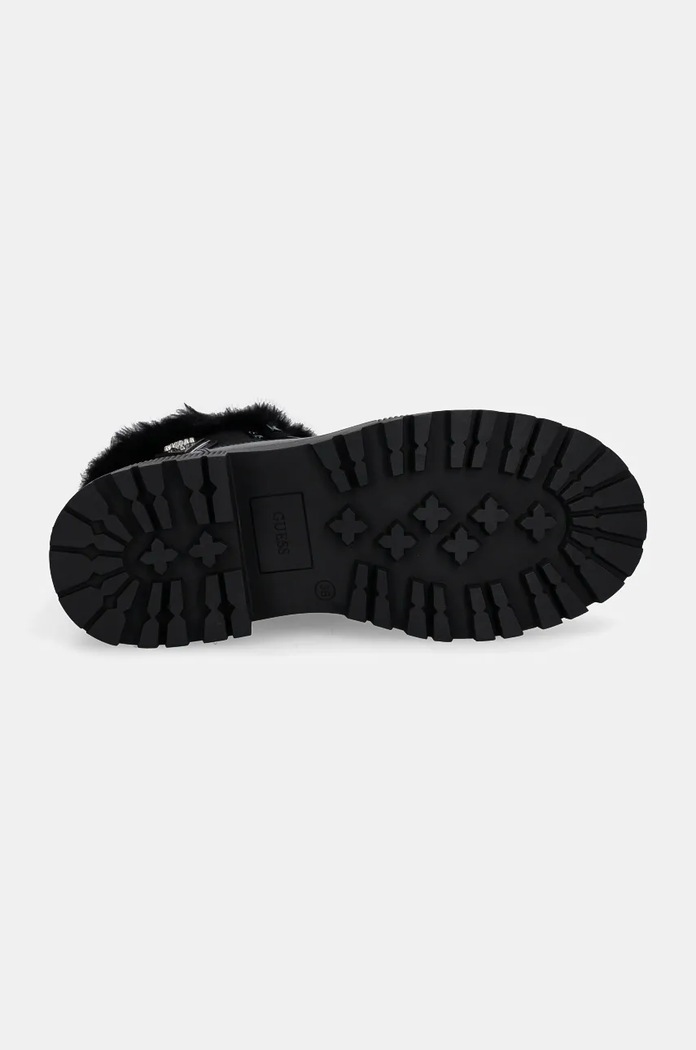 Nízké kozačky Guess REZIM FLFREZ.ELE10.BLACK černá